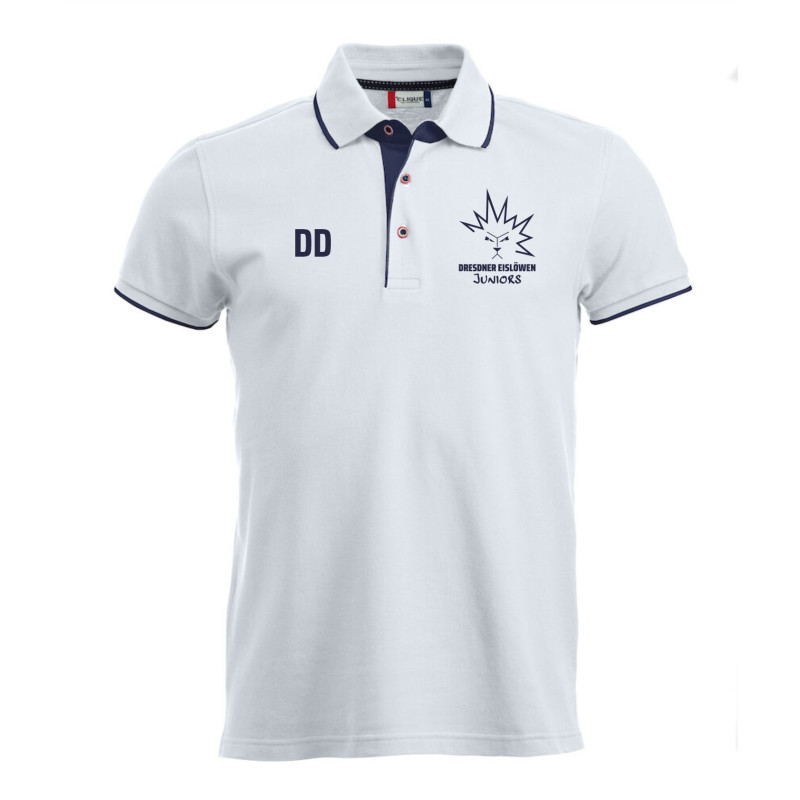 "Dresdner Eislöwen Juniors" Seattle Polo weiss/navy