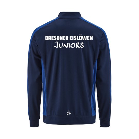 Dresdner Eislöwen Juniors Trainingsjacke Unisex navy/blau